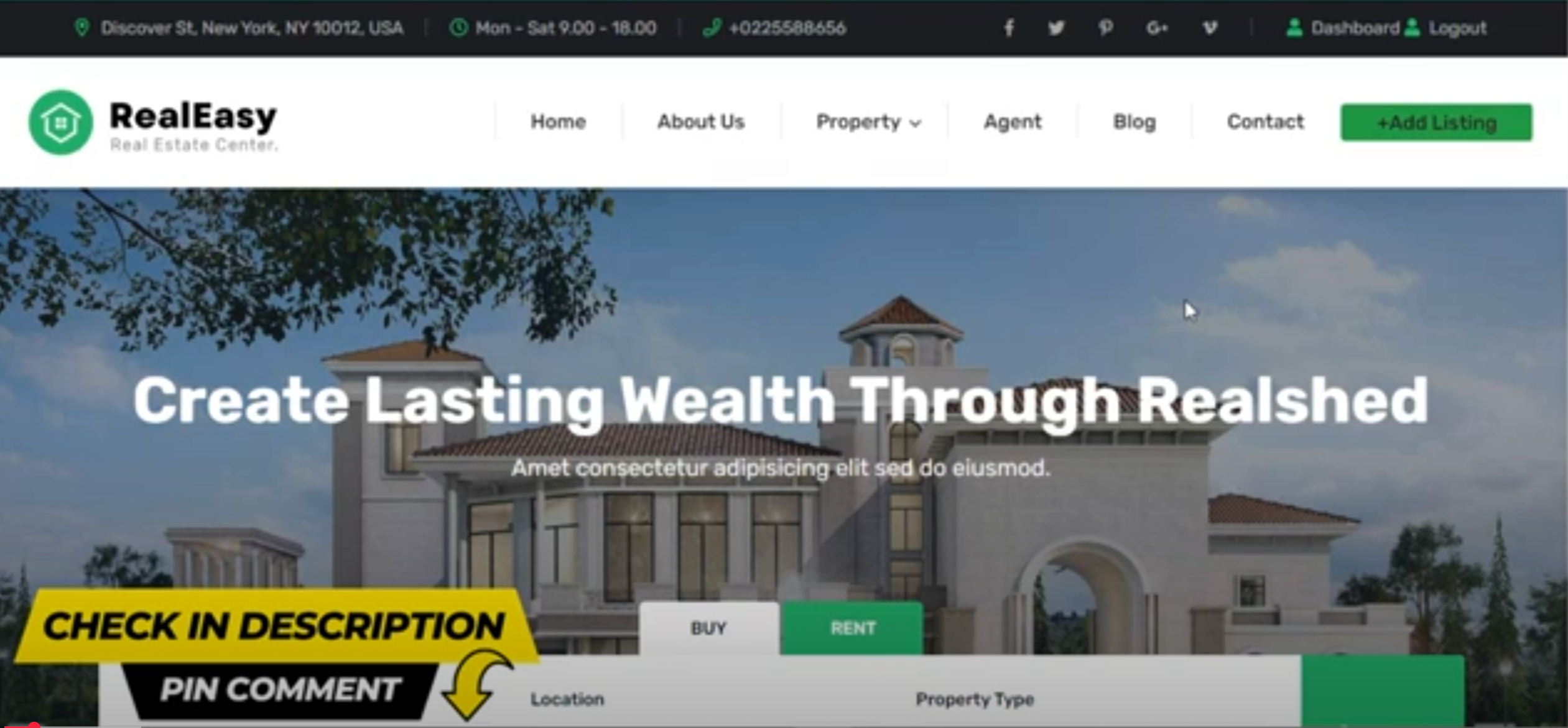 Portal Inmobiliario Multi-Vendor